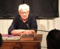 Bild: Dagmar Williamson
Literaturpreisträger Eckhard Henscheid stellt im Luftmuseum Amberg sein neuestes Werk vor: "Aus dem Leben der Heiligen - Neue Legenden".