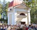 Bild: ga
Sehr gut besucht war der Wallfahrtsgottesdienst zum Hauptfest von Dobra Voda bei Pocinovice, an dem auch die Schwarzacher Wallfahrer teilnahmen. (