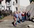 Bild: le
Eine Bauüberwachung stand in der gemeinsamen Sitzung von Vorstand und Aufsichtsrat des Bauvereins auf der Tagesordnung, wie hieran der Baustelle in Plankenhammer