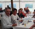 Bild: u
Das Interesse an der Senioren-Besichtigungsfahrt der CSU hätte nicht größer sein können. Im Ehenfelder Gemeinschaftshaus, wo die Reisegruppe von der Frauen Union mit Kaffee und Kuchen bewirtet wurde, stieß MdL Dr. Harald Schwartz (vorne l.) zu der 56-köpfigen Reisegruppe. Mit im Bild: Bürgermeister Hermann Falk (vorne r.), CSU-Ortsvorsitzende Birgit Birner (2.v.l.) und Stadtratsfraktionsvorsitzender Dr. Hans-Jürgen Schönberger (5.v.l.).