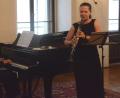 Bild: Kunz
Das Weber-Duo spielt im Alten Rathaus in Weiden. Die beiden Moskauer Ruzalia Kasimova (Klarinette) und Igor Androsov (Klavier) überzeugen.