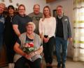 Bild: wro
Ihren 85. Geburtstag feierte Inge Zaha daheim bei ihren Lieben. Es gratulierten (von links) Sohn Rainer, Tochter Inge, Enkel Andreas, Sohn Siegbert, Enkelin Miriam und Bürgermeister Toni Dutz.