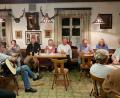 Bild: gi
Lustig und zünftig ging es beim Mundartabend des Heimatkundlichen Arbeitskreises im Gasthaus Bodensteiner in Tröbes zu.