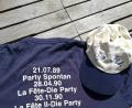 Bild: gi
Ein T-Shirt erinnert an die ganzvollen Partys „La Fête“ der Moosbacher Jugendgruppe Hamsterines. Die SpVgg Moosbach lädt zu einem Revival am 2. Oktober in die Turnhalle in Moosbach ein.