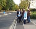 Bild: e
SPD-Vertreter aus Stadt und Land an einem Brennpunkt (von links), Richard Gaßner, Martin Seibert, Roland Pirner, Birgit Fruth und Dieter Amann.