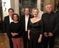 Bild: dok
Beim Vorstandskonzert der Internationalen Max-Reger-Gesellschaft musizieren und referieren (von links): Alexander Becker, Yaara Tal, Rudolf Meister, Frauke May und Hanns-Friedrich Kaiser.