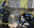 Bild: exb
Fachmännisch machen sich die THW-Helfer an die Bergung von Unfallopfern.