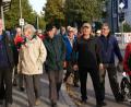 Bild: Stadt Amberg/grt
Dreitägige Wanderung der Amberger Bayerischer-Waldverein-Sektion rund um den Truppenübungsplatz Grafenwöhr. Alt-Oberbürgermeister Wolfgang Dandorfer (links) führt die Gruppe an.