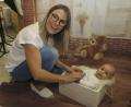 Bild: Hirsch
Mutter Andrea strahlt, und der kleine Bastian ist zufrieden. "Ich hätte nicht gedacht, dass das mit dem Stillen so gut klappt", freut sich die Mama.