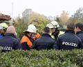 Bild: Petra Hartl
Feuerwehr Polizei und BRK Einsatz an der Kleingartenanlage Vilstal in Kümmersbruck