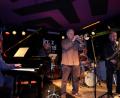 Bild: lr
Die Altmeister Dusko Goykovich (Trompete) und Scott Hamilton (Tenorsax) und ihre Münchner Rhythmusgruppe mit Bernhard Pichl am Piano, Rudi Engel am Bass und Michael Keul am Schlagzeug im Bistrot Paris.