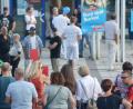 Bild: Schönberger
Die erste größere AfD-Wahlversammlung im Landkreis samt Protesten dagegen geht am 21. August in der Stadthalle Neustadt über die Bühne. Der Stadtrat ist sich nicht einig, was er nun mit den Einnahmen aus der Saalmiete von dieser Veranstaltung tun soll.