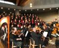 Bild: fpoz
Sänger und Orchester begeistern beim Jubiläumskonzert in der Stadtpfarrkirche St. Sebastian.