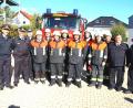 Bild: es
Strahlende Gesichter von acht Tännesberger Feuerwehrleuten, die als erste nun auich das Leistungsabzeichen in Bronze des Kreisfeuerwehr-Verbandes Herford besitzen. Auf dem Foto sind auch Führungskräfte.