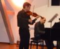 Bild: tie
Pianist und Komponist Edorado Bruni (rechts) und Violinist Ivo Crepaldi trafen im harmonischen Zusammenspiel im Oberpfälzer Künstlerhaus stets die richtige Stimmung.
