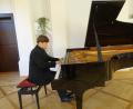 Bild: Röttges/exb
Philip Huber beendete am Sonntag im Harmoniesaal die Konzertreihe des Waldsassener Kammermusikkreises.