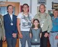 Bild: wee
Der neue Schützenkönig des Schützenvereins Wernberg-Köblitz heißt Andreas Krös. Er wird unterstützt von Schützenliesl Petra Piehler und Jugendkönig Jimmy Zachmann. Unser Bild zeigt von links: Schützenmeister Hans Dotzler, erster Jugendritter Tobias Kumeth, Jugendkönig Jimmy Zachmann, zweiter Jugendritter Marleen Vracun, Schützenkönig Andreas Krös, erster Ritter Michaela Schlosser, zweiter Ritter Manfred Wittke und Schützenliesl Petra Piehler.