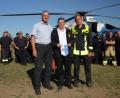 Bild: xri
Auf den Bild von links nach rechts: Jürgen Weiß, Gerhard Biersack und Stephan Brust, Brandamtmann der Staatlichen Feuerwehrschule Würzburg