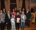 Bild: exb
Die neuen Clubmeister wurden bei der Feier zum 50-jährigen Bestehen des Tennisclubs ausgezeichnet.