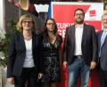 Bild: Hirsch
Die Gewerkschaft Verdi stellt sich im Bezirk Oberpfalz neu auf: Das Bild zeigt von links die scheidende Vorsitzende Petra Graf, die stellvertretende Bezirksgeschäftsführerin Manuela Dietz, den neuen Vorsitzenden Stefan Dietl, Bezirksgeschäftsführer Alexander Gröbner und die stellvertretende Vorsitzende Verena Gleißner.