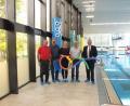 Bild: Hirsch
Das Hallenbad Dachelhofen erstrahlt in neuem Glanz. Davon überzeugte sich der Oberbürgermeister bei seinem Besuch am Freitag.