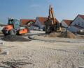 Bild: pop
Mit Hochdruck wird am Buswendeplatz gearbeitet
