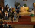 Bild: nib
Zu Ihrem 30-jähriges Bandjubiläum kehrte die Band "Charisma" an den Ort ihres ersten Auftritts zurück und gestaltete den Abendgottesdienst in der Pfarrkirche in Dürnsricht.