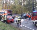 Bild: dob
Nach einem Unfall war die B22 gesperrt.