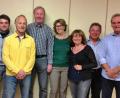 Bild: sm
Sie führen den Tennisclub in die Zukunft (von links): Christoph Götz, Uli Güntner, Reinhold Kindl, Gerhard Gierlinger, Elfie Gierlinger, Angelika Auras, Raimund Spöth und Reinhard Neugebauer.