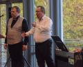 Bild: Kunz
Alexander Goldenberg (rechts) mit den beiden Sängern Juri Zemski und Vadym Shvydkiy.