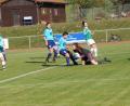 Bild: heh
Laura Bächer im Neusorger Kasten packt sicher zu. Eine Szene aus dem Landesliga-Spiel SV Neusorg gegen SV Leerstetten.