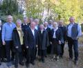 Bild: sck
Die Teilnehmer stellten sich zum Gruppenfoto: Von links Sr. M.Regina Waldmann, Krankenhausseelsorger I.R. Fritz Hilbert, Sr. MAria Eisend, Monisgnore Karl Ellmann (Mutterhausseelsorger), Pater Josef Schwemmer (vorne) Brunder Samuel Paulus (dahinter), Sr. Dietberga Kipfer, Sr. M. Anette Schwindl, Dompkapitular und Dekan Wolfgang Hörl, Sr. Ulrike Dimler, Pfarrer Hans Eisend, Pater Dieter Putzer.