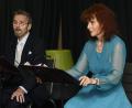 Bild: Petra Hartl
Bei ihrem Auftritt in der Stadtbibliothek sind Peter von Fontano und Elisabeth Rass voll in ihrem Element.