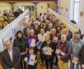 Bild: fpud
Strahlende Gesichter bei der Ausstellungseröffnung zur bayerischen Fotomeisterschaft in Arzberg.