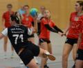 Bild: ham
HSG-Spielerin Marie Fiala beim Torabschluss: Beim HC Forchheim hat sie dazu nicht die Gelegenheit. Das abgesagte Spiel wird nicht nachgeholt.