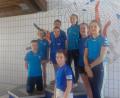 Bild: exb
Ein jugendliches Team vertritt den SV 08 Auerbach bei der Bezirksmeisterschaft der Schwimmer über die langen Strecken.