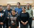 Bild: exb
Die Treffsichersten heißen Jonas Neidl, Elias Ries, David
Schmidl, Matthias Manner, Alexandra Lorenz, Hermann Lang (von links nach rechts).