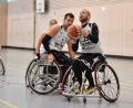 Bild: exb
Zwei deutliche Erfolge feierten die Rollstuhlbasketballer beim ersten Spieltag der Saison in Dachau.