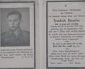 Bild: dob
Friedrich Bäumler war Inhaber des Eisernen Kreuzes II und am 7. März 1945 südlich von Stettin gefallen. Er wurde auf dem dortigen Gemeindefriedhof in Klebow (Pommern) mit militärischen Ehren beigesetzt.