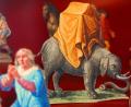Bild: exb
Mit seinem Elefanten für die "Tirschenreuther Papierkrippe" hat Maurus Fuchs ein originelles Element geschaffen. Die ungewöhnliche Darstellung könnte auch als markanter Werbeträger herhalten.