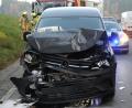 Bild: gf
Dieser schwarze VW-Caddy ist auf das Stau-Ende aufgefahren.