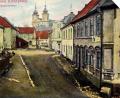 Bild: Archiv Treml
Der Blick in die Rathausstraße in Waldsassen um 1918.