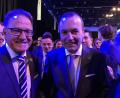 Bild: exb
Rainer Meier, Vizepräsident der EUCDA, zusammen mit dem frisch gekürten Spitzenkandidaten der EVP, Manfred Weber.