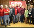 Bild: hcz
Das sind die Genossen der SPD-Weiden-West mit den Ehrengästen. Der alte und neue Vorsitzende ist Herbert Hammer (Sechster von rechts), sein neuer Stellvertreter ist Manfred Weiß (Achter von rechts).