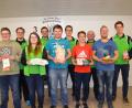 Bild: gi
Der Schützenverein Gebhardsreuth-Grub-Isgier mit Schützenmeister Stefan Brandmiller (Zweiter von links) veranstaltete das Kirwa-Schießen.