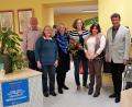 Bild: dü
Die Leitung des Arbeitskreises Büchereien im Landkreis ist künftig Teamarbeit. Beim Herbsttreffen in Schnaittenbach scharte sich die neue Runde um die scheidende Diözesanbibliothekarin Ursula Pusch (Dritte von rechts) und Diözesanbibliothekar Wolfgang Reißner (rechts): Georg Dürr, Elisabeth McBride, Rita Falk und Lisa Bischof (dazwischen, von links).