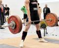 Bild: Ziegler
Marco Hofmann vom AC Amberg kam im 2. Versuch auf 187,5 Kg. bei 74 kg Körpergewicht und holte Gold.