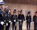 Bild: sja
Die Knappentanzgruppe sang nach der Aufführung noch das Lied „Woran erkennt man einen Bergmann? An seinem Gruß Glückauf“