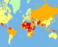 Bild: travelriskmap.com
Wie sicher ist die Welt?