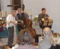 Bild: weu
Die Gruppe „Aufwind“ aus Berlin begeisterte mit ihren Interpretationen von Klezmer Musik und jiddischen Liedern in der Auferstehungskirche.